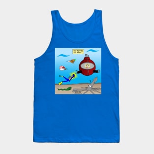 SCUBA Diving Too Deep Tank Top